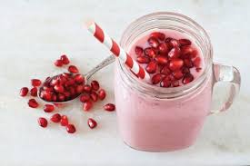 Pomegranate Milkshake